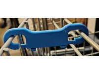 Double Snap Hook Thicker pull tab 3D model