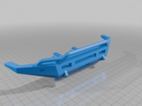trailrunner bumper with led retainer 3D model