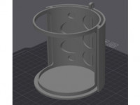 Air filter sleeve 3D model
