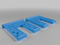 Bookshelves 3D model