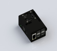 Ender 3 Raspberry Pi 2/3 mount (UPDATED V2) 3D model