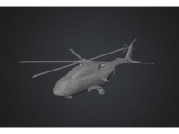 Police Helicopter 3D model