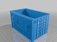 contenedor 3D model