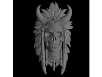aztec mask 3D model