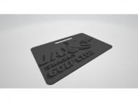 Golf Bag Tag 3D model