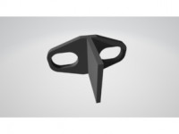 Closet Spacer Fixture 3D model