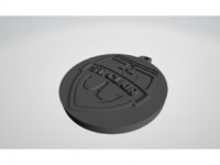 St Clair Race Medal 3D model