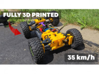 3d Printed RC Car (35kmh+) 3D model
