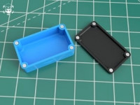 Magnetic Box – Compact Magnetic Closure Container 3D model