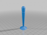 Micropod Speaker Leg 3D model