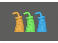 Lps drink bottle Accessorie 3D model