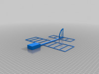 Saran Wrap Glider 3D model
