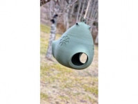 Tree-Mounted Triple-Port Bird Feeder 3D model