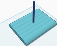 Pływająca tratwa 3D model