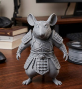 rat warrior 3D model