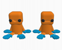 Cute Orangutan 3D model