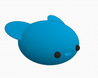 Cute Fly 3D model