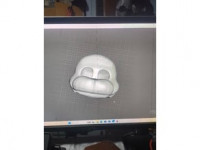 faz bear thin head shell 3D model