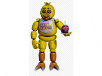 fnaf 1 chica head shell 3D model