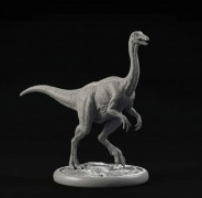Gallimimus Statue 3D model