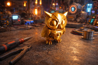 Robo Owl 3D model
