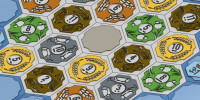 Catan tiles / Hexes 3D model