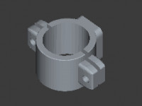 Modular Assistive Device Holder (MADH) 3D model