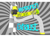 Adjustable workshop exhaust 3D model