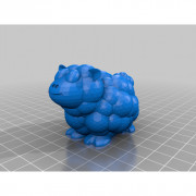 Bobbly Sheep 3D model