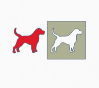 DOG stencil 3D model