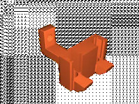 Mini desk clamp 3D model