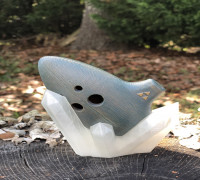 Crystal Ocarina Stands 3D model