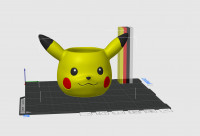 Pikachu Planter 3D model