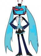 Hatsune Miku (vox version) 3D model