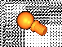 Lockable Ball Joint 3D model