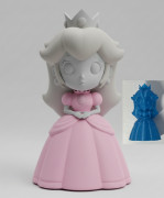 Chibi Princess Peach 3D model