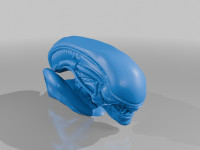Xenomorph head 3D model