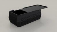 Box with Sliding Lid 3D model