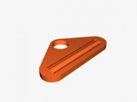 Hanging Toothpaste Squeezer 3D model