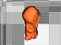 Mini Ghostface Scream 3D model