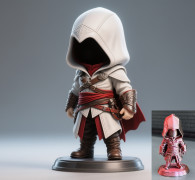 Chibi Assassin's Creed 3D model