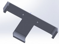 Routerich AX3000 simple wall mount 3D model