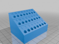 Fret Holders 3D model