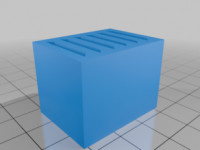 Support for Razor Scraper plastic razors 3D model