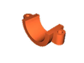 Four stroke engine 3D model