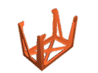 Stackable Shelf Organizer 3D model