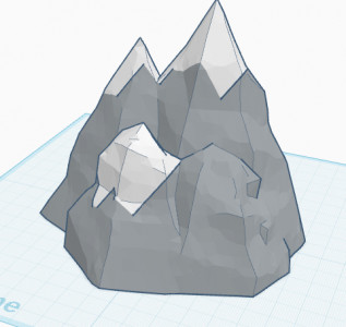 mountains 3D model