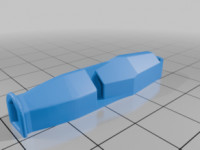 tiny whistle correction 3D model