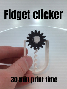 fidget clicker 3D model