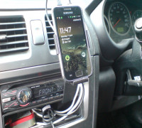 Car mount for Galaxy S 3D model